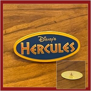 Hercules Logo Ltd Release Pin 1997 Opening Weekend Commemorative Set #1 of 7